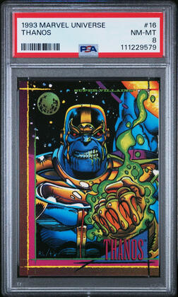 1993 Marvel Universe Thanos • In Stock