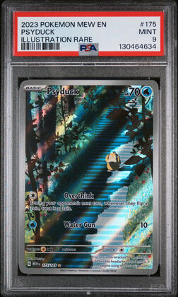 2023 Psyduck 151 PSA 9 • Sold Out