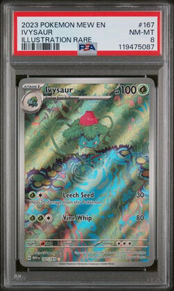 2023 Ivysaur 151 PSA 8 • Sold Out